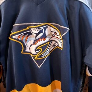 Vintage rare CCM Nashville Predators Kimmo Timonen #44 hockey jersey
